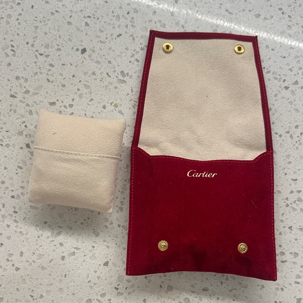 Cartier Jewlery Pouch and Pad NWOT